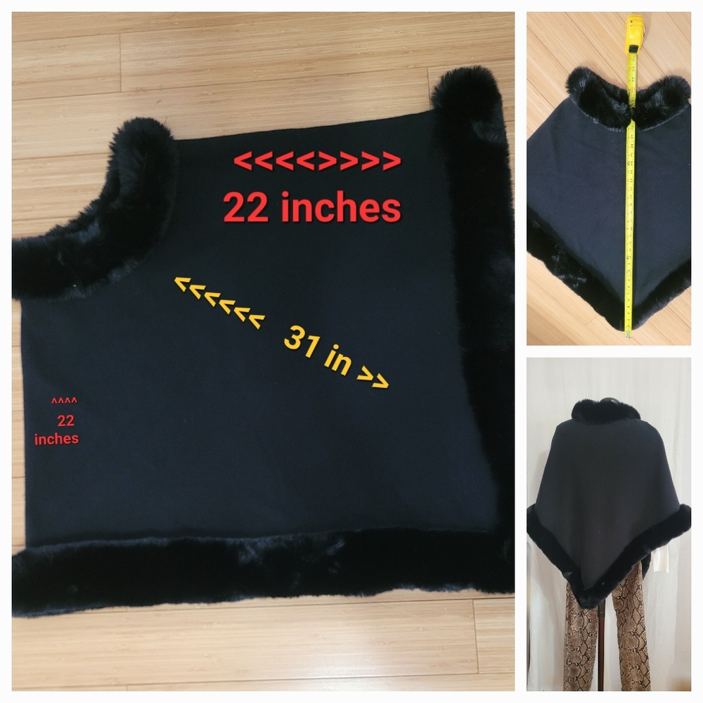 Poncho  Sweater/ OS - Picture 9 of 10